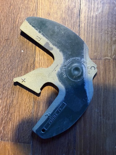 Train tyre gauge - train, plastics