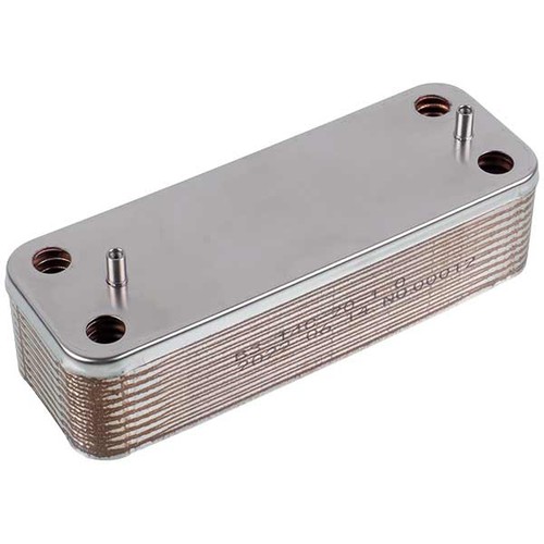 Gas fired boiler plate - plate, heat
