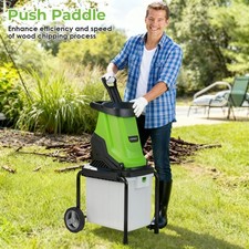 Electric wood chipper garden - chipper,