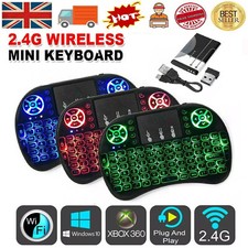 Wireless Mini Keyboard Remote Control Touchpad Smart TV Android TV Box PC 2.4GHz
