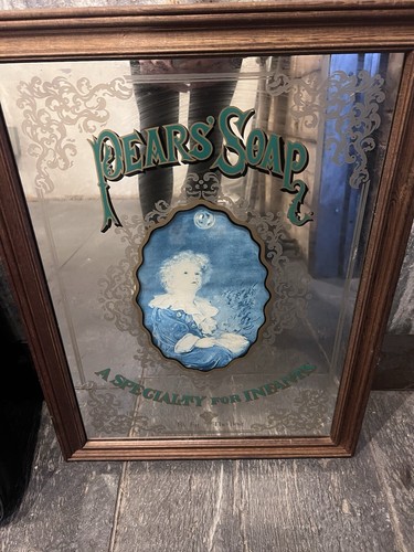 Pear soap mirror - soap,