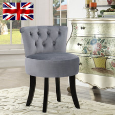 Velvet Dressing Table Stool