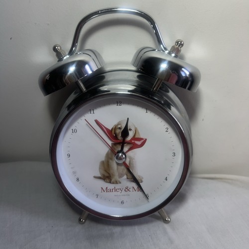 Marley and alarm clock 2008 - marley,