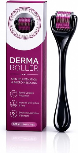 Derma skin roller - derma, titanium