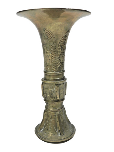 Chinese vase vessel - gu,