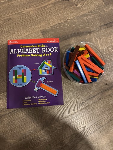 Cuisenaire rods alphabet book - alphabet,