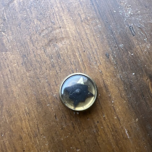 Brass button compass - compass, escape