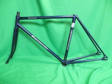 Panasonic NJS Approved Keirin Frame Set Track Bike Fixed Gear Dark Blue 49cm