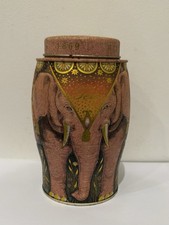 WILLIAMSON ELEPHANT TEA CADDY