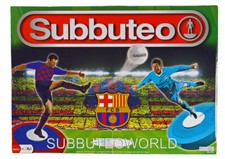 BARCELONA OFFICIAL LICENSED SUBBUTEO BOX SET. TABLE SOCCER. TABLE FOOTBALL