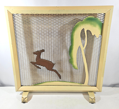 Vintage french fire screen - vintage,