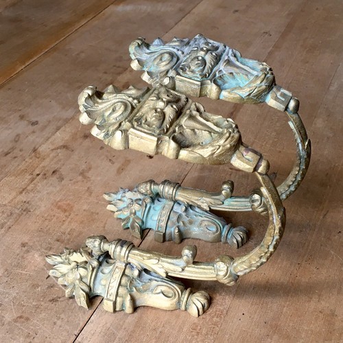 Antique large curtain tie - antique,