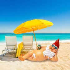 Beach Boy Garden Gnome Statue