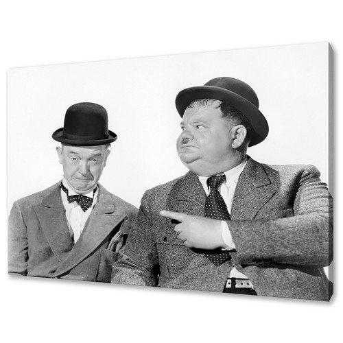 Laurel and hardy canvas - laurel,