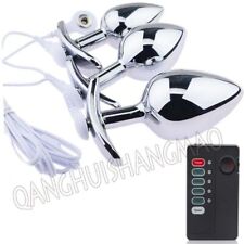 Ellectrosex Shocking Pulse 3 Size Plug Host Male E-stim Therapy Device Set