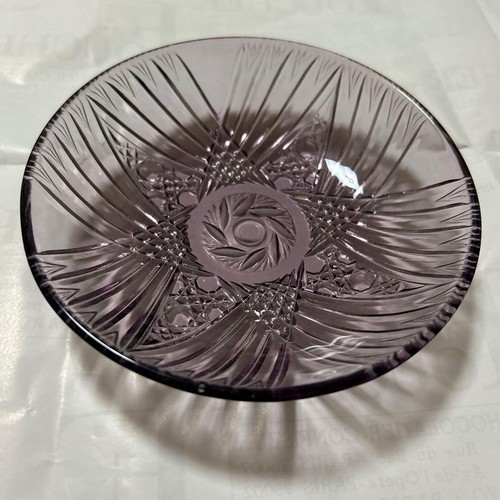 Soga glass showa retro purple - glass,