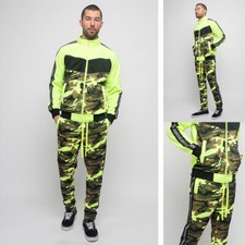 Men's Reflective Neon Camo