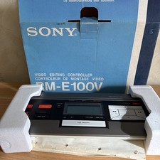 Vintage Sony Video Editing