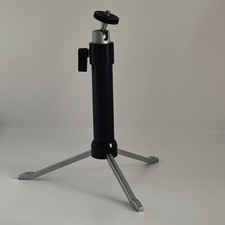 Pocket Table Top Mini Tripod With Swivel Ballhead Ball Head & Retractable Legs.