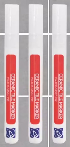 Tile grout whitening pen - tile,