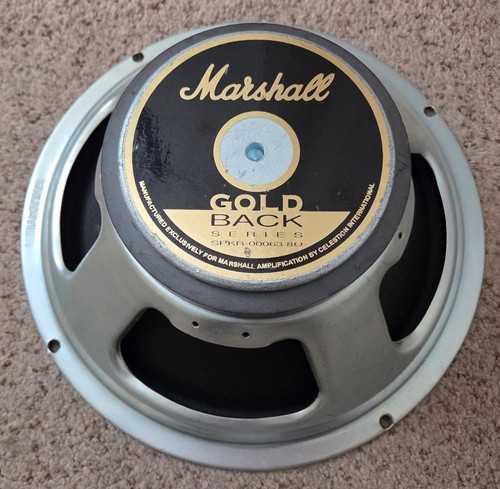 Marshall gold back guitar - marshall, 12"