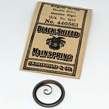 Elgin 8/0s Mainspring 5219