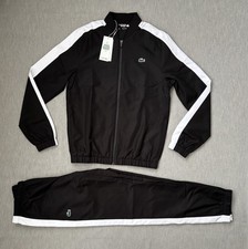 Lacoste Mens Full Hooded Tracksuit Size S French Size 3