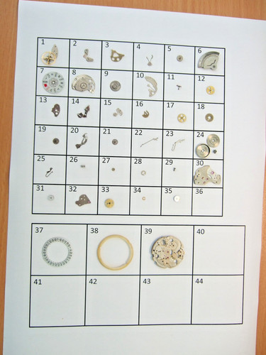 Seiko 6309a parts - seiko,