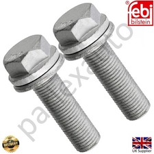 2x Brake Carrier Caliper Bolt