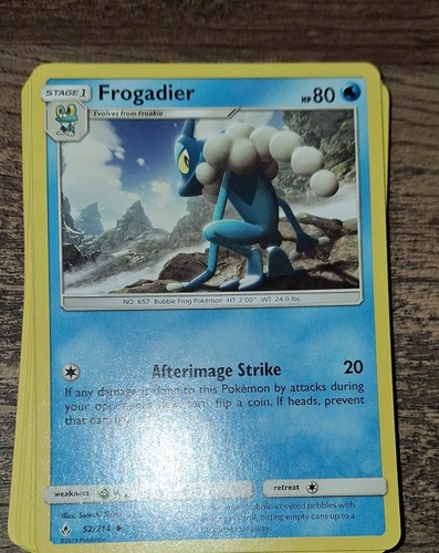 Frogadier 214 unbroken - frogadier, 52/214