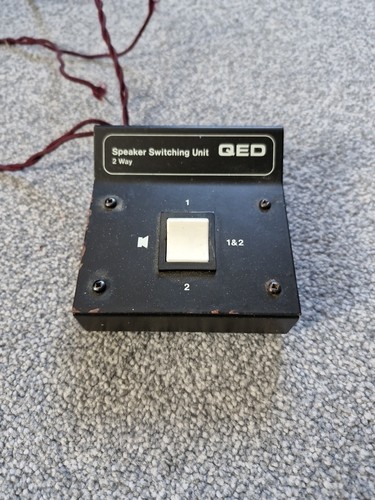 Qed speaker switching unit - qed,