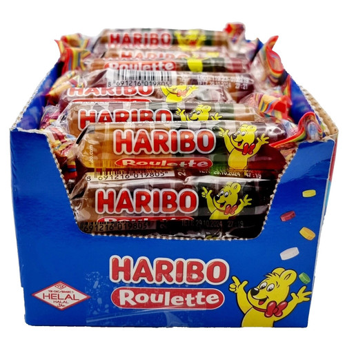 Haribo roulette 25g pack of - roulette, (pack