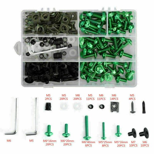 Fairing bolts screws kit - bolts, set