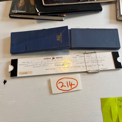 Brl slide rule - slide, with