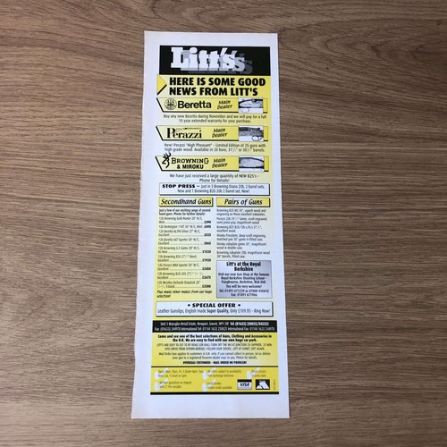 Guns164 magazine advert - magazine,