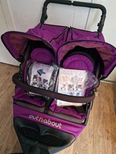 Out N About Double Buggy 360