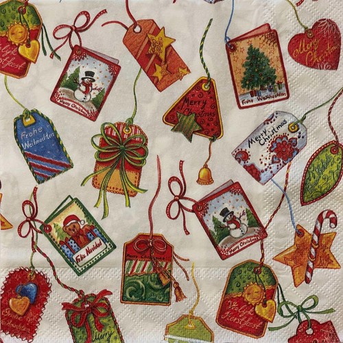 Luncheon paper napkins - 2,