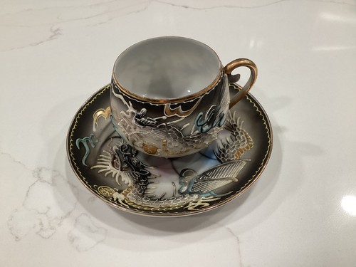 Rare vintage dragonware - vintage, geisha