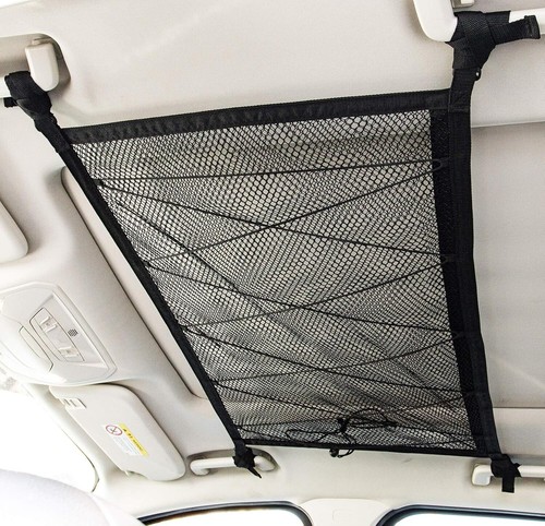 Car ceiling cargo net - car,