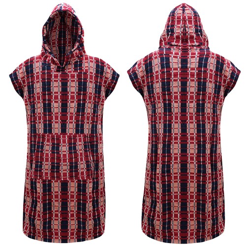 Mexican style hooded poncho - style,