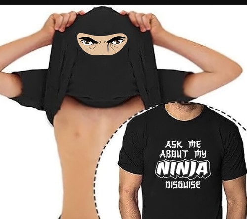 Novelty humour ninja disguise - humour,