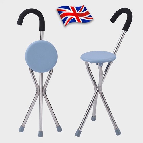 Portable walking stick chair - stick,