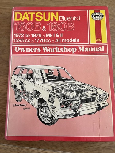 Haynes manual datsun bluebird - manual,