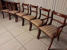 6 dining chairs Newly French