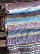 Antique 1920s Silk Damask