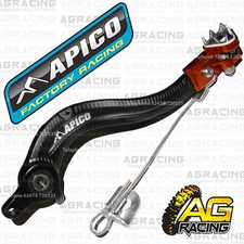 Apico Black Orange Rear Brake Pedal Lever For KTM SX/F 350 2011 MX Enduro New