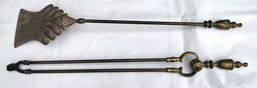 Antique large brass coal - ?,