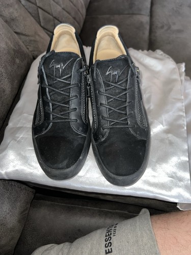 Giuseppe zanotti black suede - giuseppe,