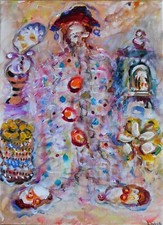 Original abstract oil painting