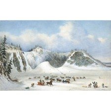 The Ice Cones at the Falls of